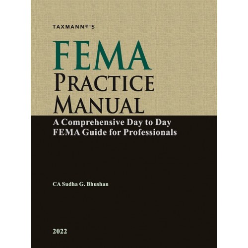 Taxmann's FEMA Practice Manual 2022 by Sudha G. Bhushan